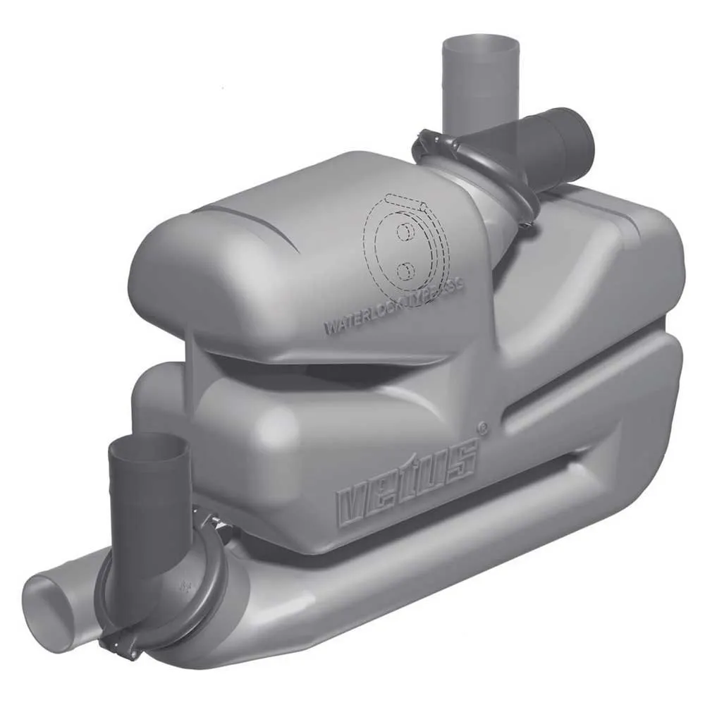 Vetus LSG90 Exhaust System Mainfold
