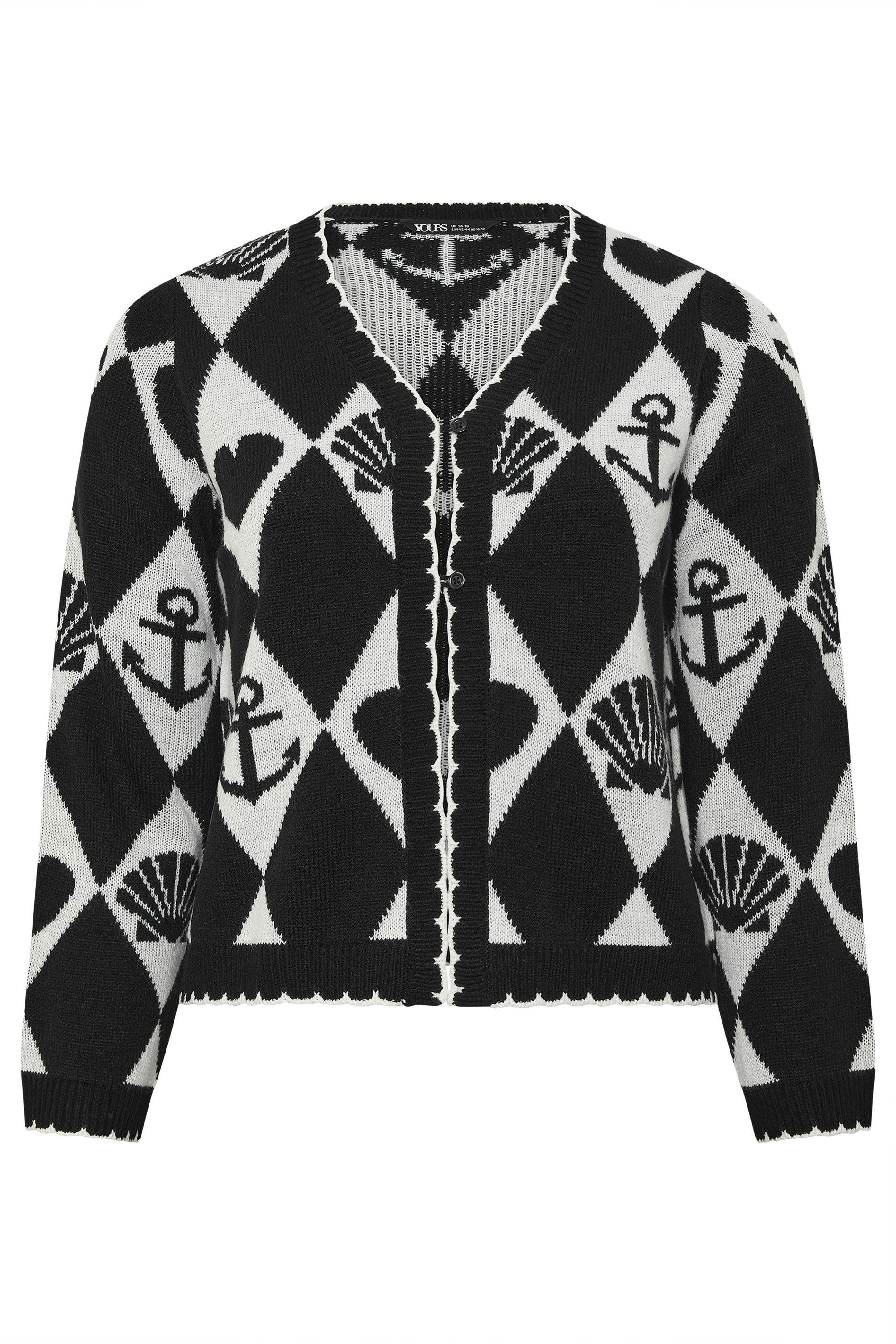 Yours Sailor Print Cardigan