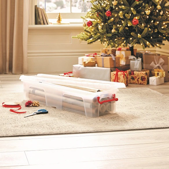Aufbewahrungsbox, 22 L, Kunststoff, transparent
