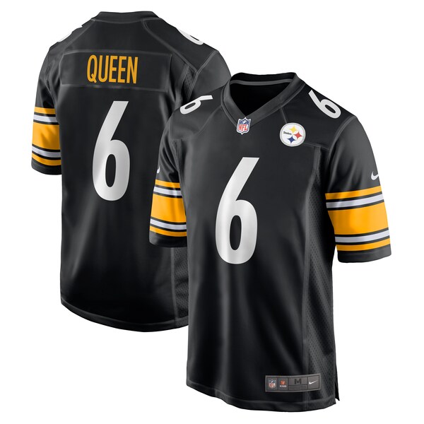 Patrick Queen Pittsburgh Steelers Nike  Game Jersey -  Black