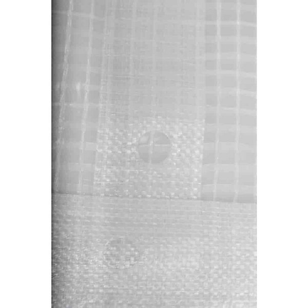 Bâche Transparente Renforcée 4x8m - Film de Protection Jardin, Anti-UV et étanche
