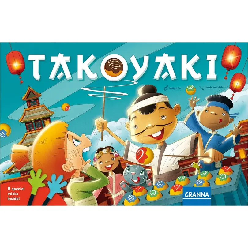 Familienspiel Takoyaki