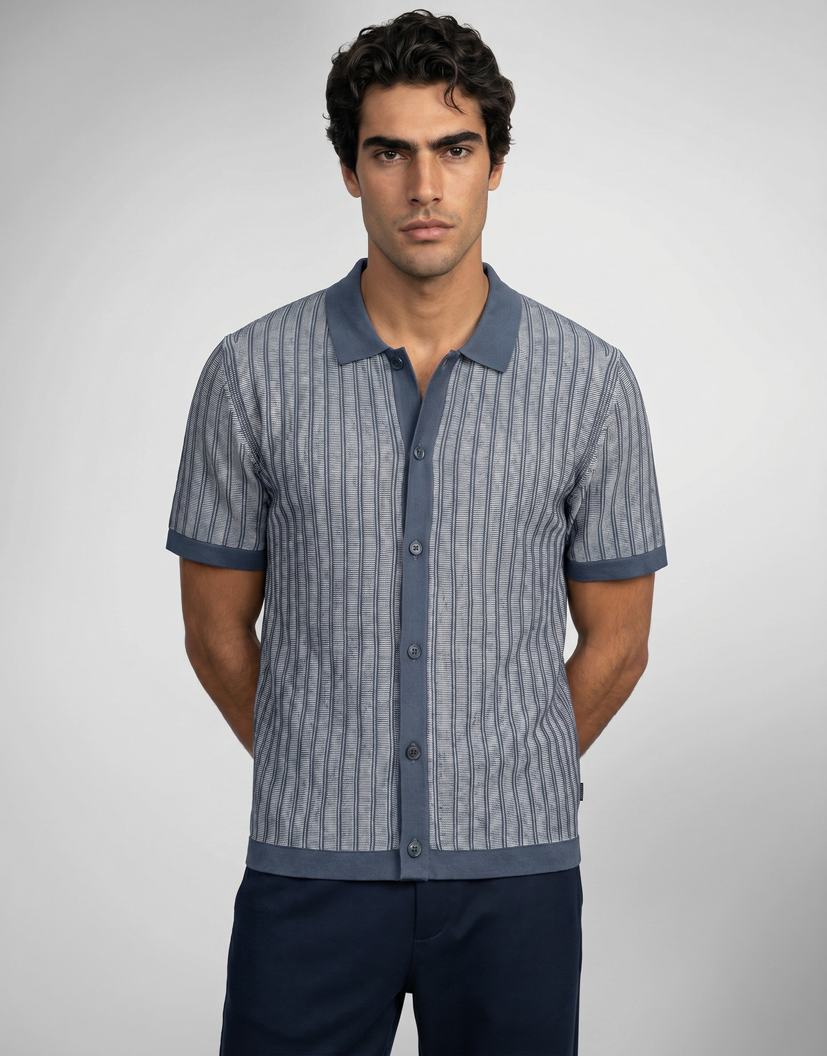 BOSS - Kodd - Marine / Beige