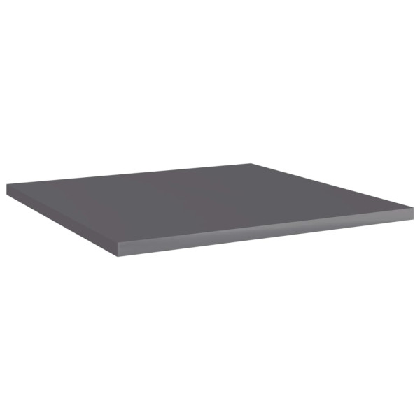 Płyta na półki Szary 40 x 40 x 1.5 cm Materiał drewnopochodny vidaXL