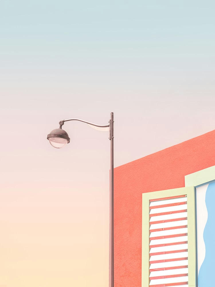 DÉCORS DE RUE - Photographie d'art de Laura Sanchez 30x40 cm sur alu