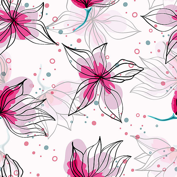 Crédence Adhésive Rose de Chine 300 x 60 cm