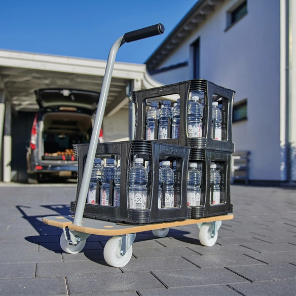 Transporthilfe »STAR CARRIER ECO MM«, grau, BxH: 390 x 135 mm, max. Tragfähigkeit: 200 kg