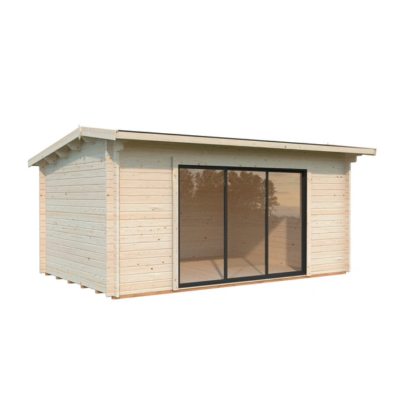 Gartenhaus »Ines Slide Plus«, B x H x L: 480 x 250 x 300 cm, tauchgrundiert