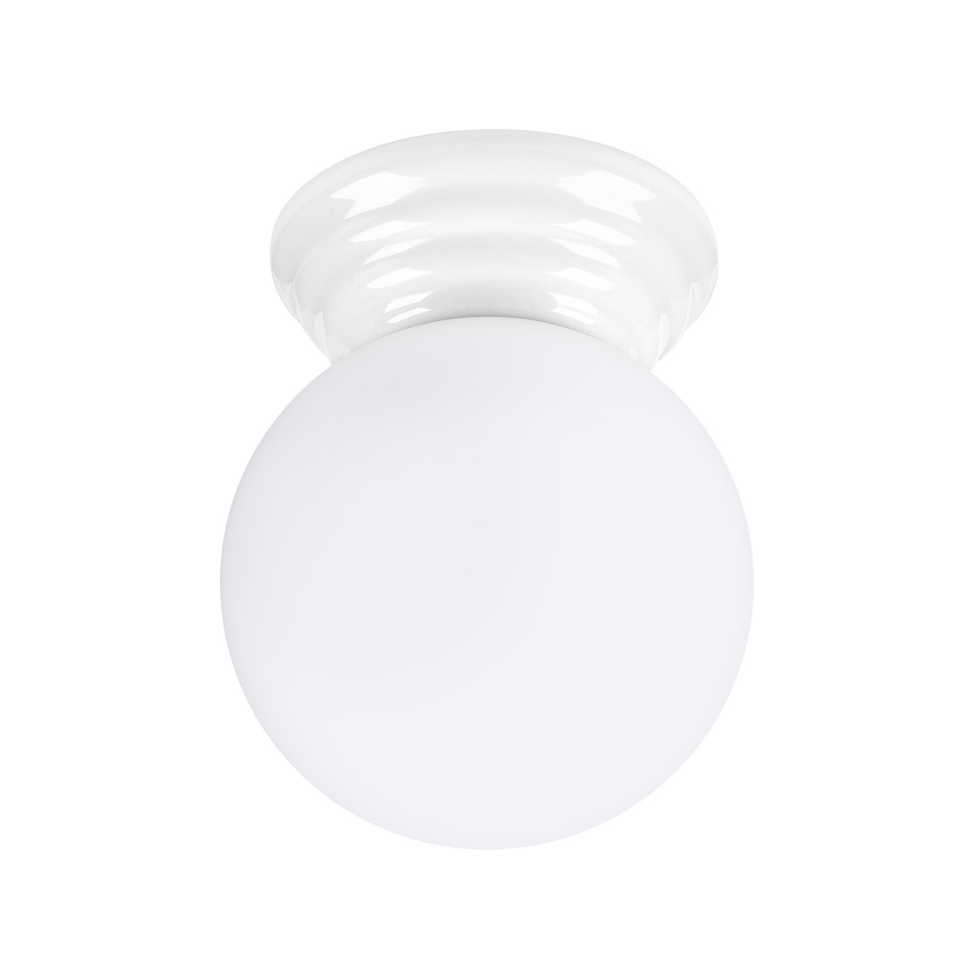 Lampa sufitowa ALBANO biała 1xG9x8W wym:12x12x16cm IP44 Pure Lume
