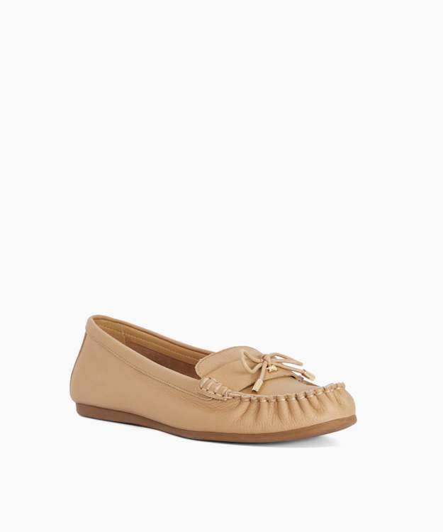 Grier Camel - Leather Loafers