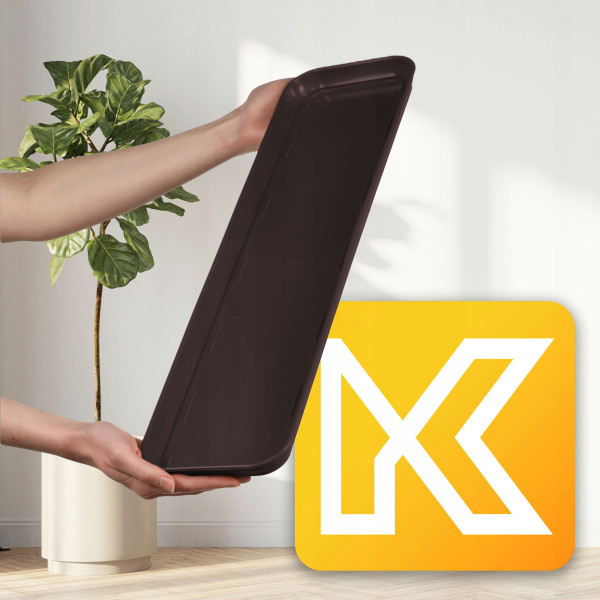 KADAX Podstawka Pod Doniczkę Donicę 60cm Brązowa