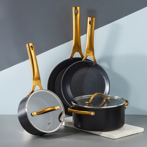 Rondel z pokrywą z powłoką Qualum Basic Royal 16 cm AMBITION