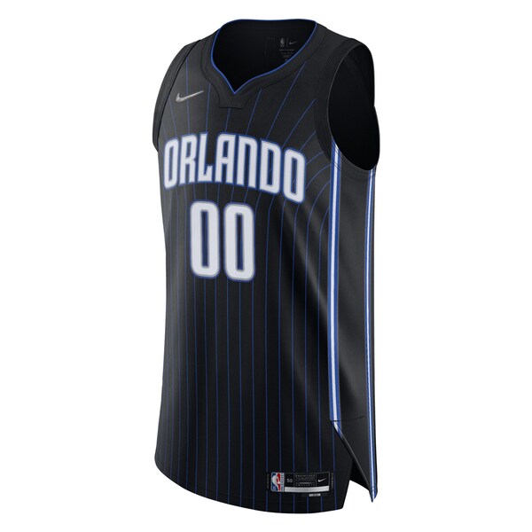 Orlando Magic Nike 2021/22 Diamond Authentic Custom Jersey - Icon Edition - Black