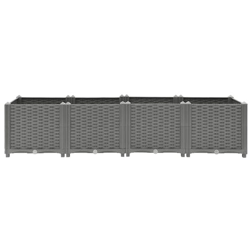 NNEVL Raised Bed 160x40x38 cm Polypropylene