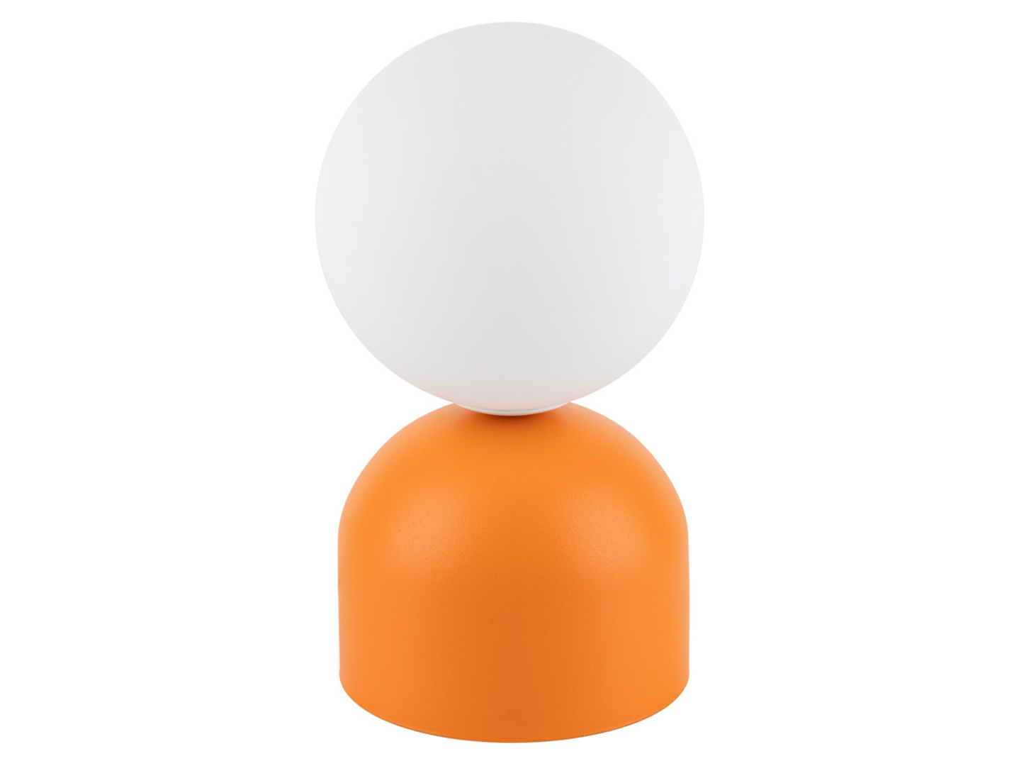 Lampa stołowa Miki szklana pomarańczowa