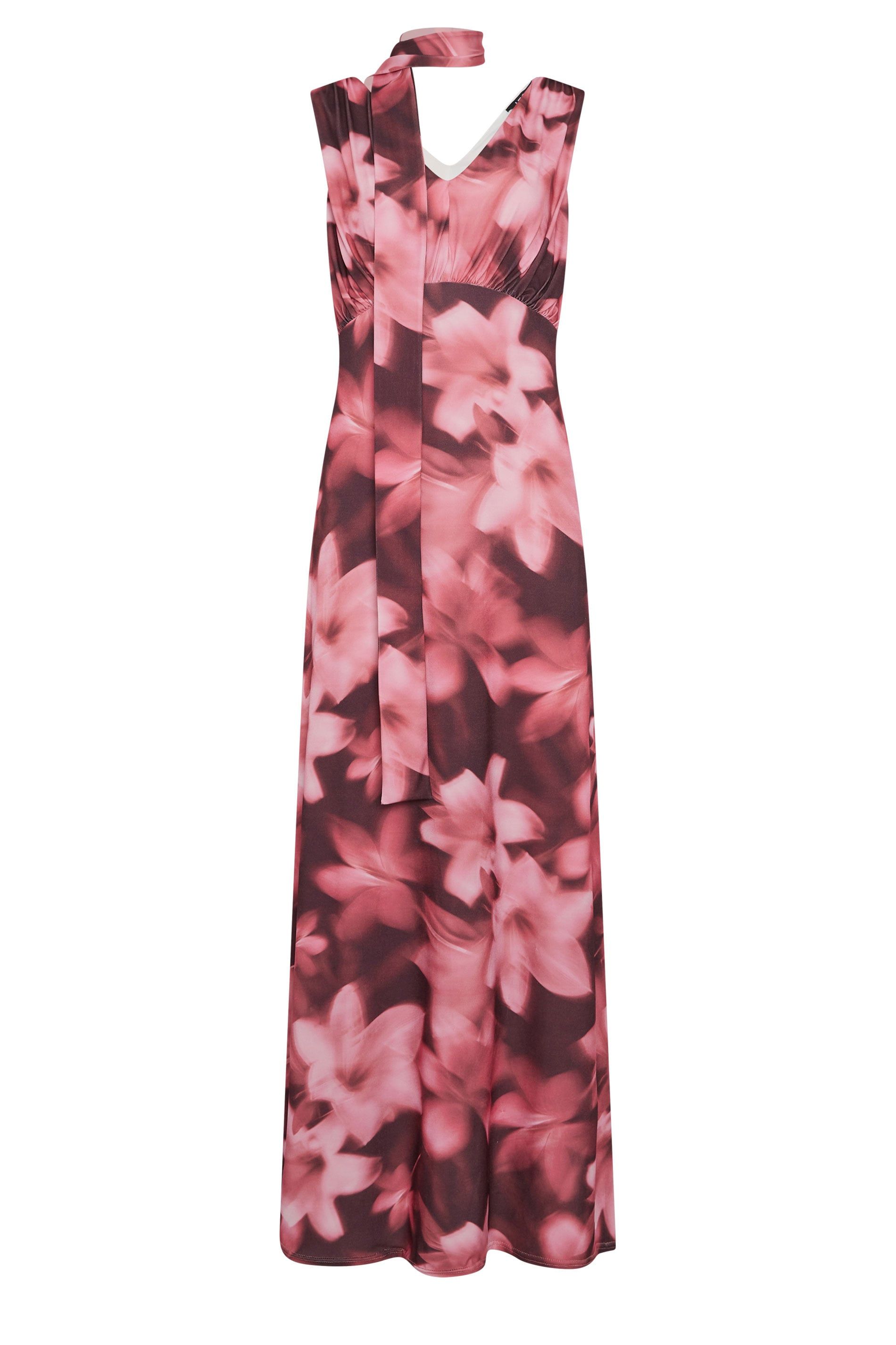 Long Tall Sally Tall Floral Scarf Detail Maxi Dress