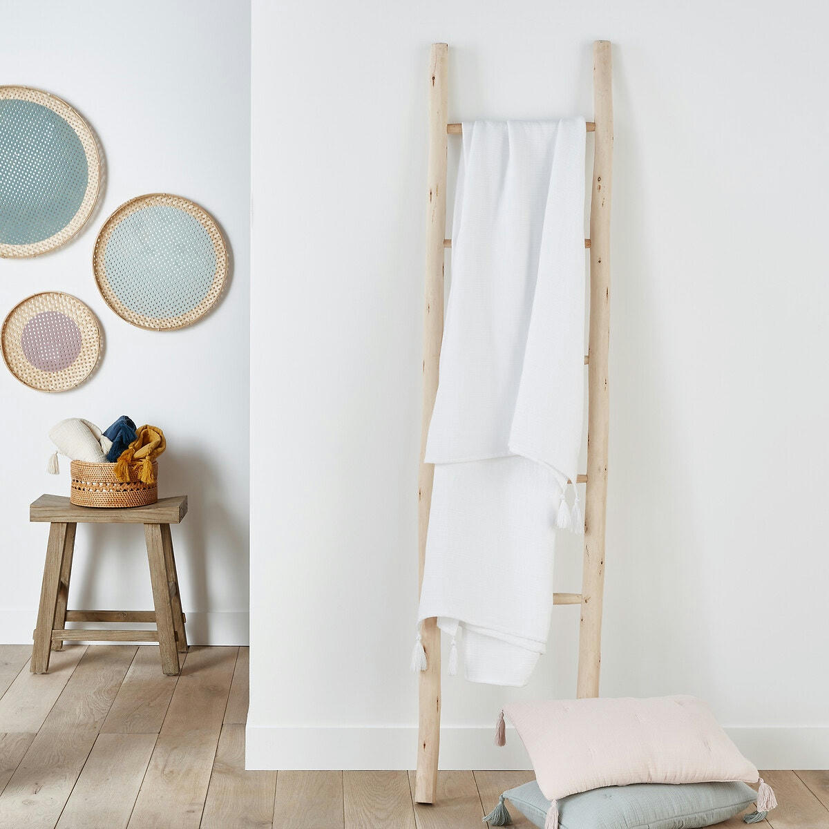 Plaid gaze de coton, Kumla