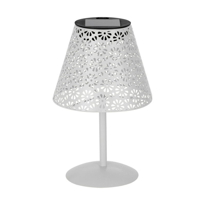 Lampe de table LED solaire Solar blanche 0,2 W EGLO