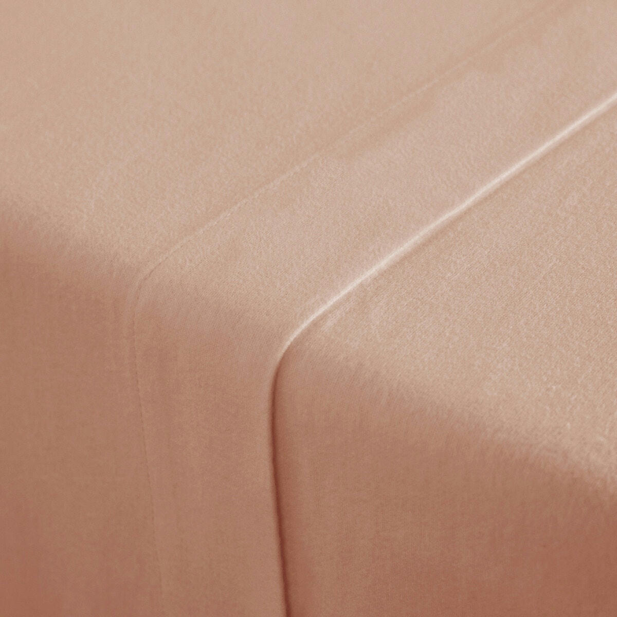 Drap plat, flanelle coton, Clara