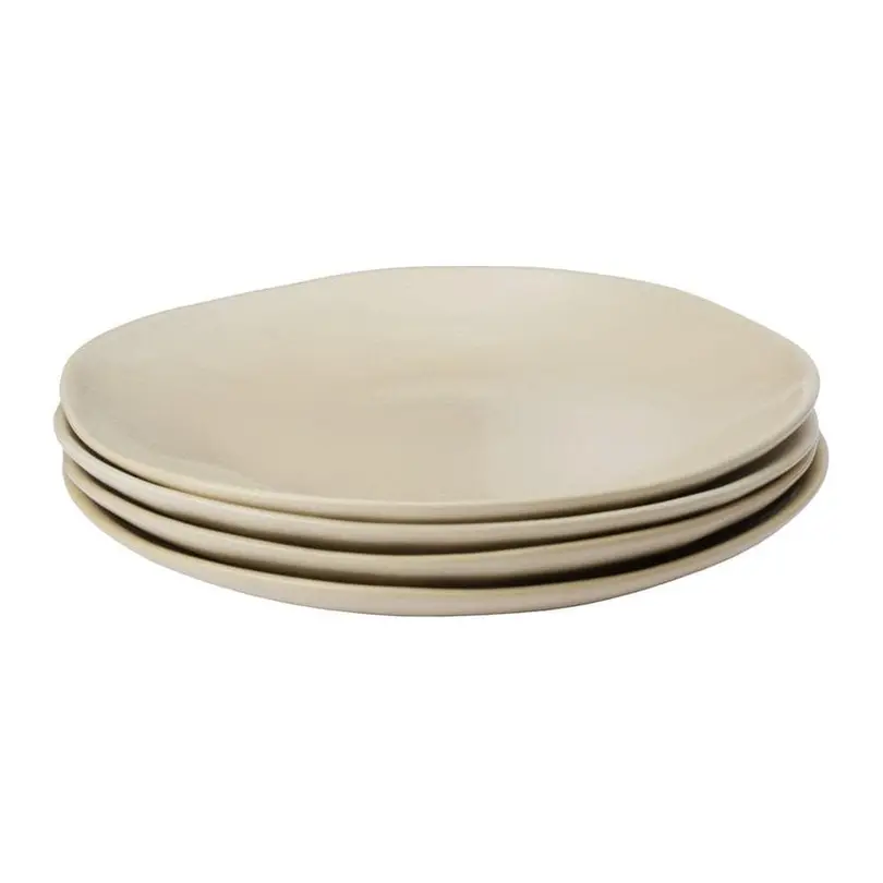 Flacher Teller 4er-Set Capela