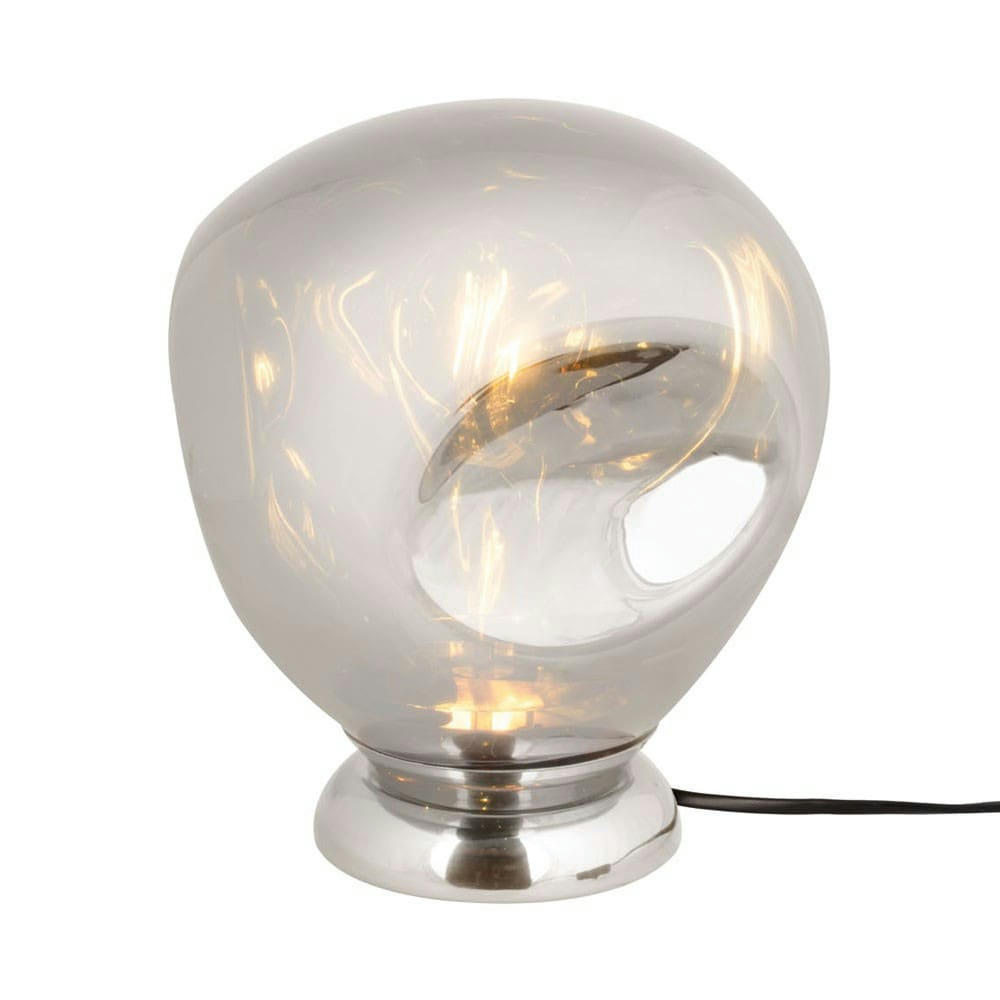 BLOWN GLASS - Lampe de table blown glass l verre gris