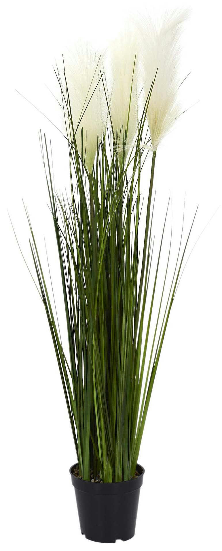 - Herbe de la pampa artificielle en pot 80 cm