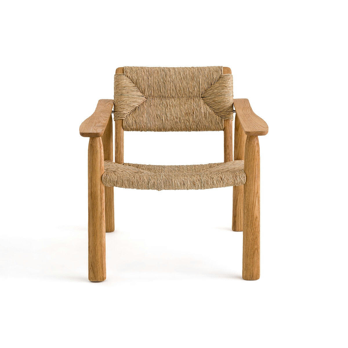 Fauteuil chêne paille, Abondance design E.Gallina