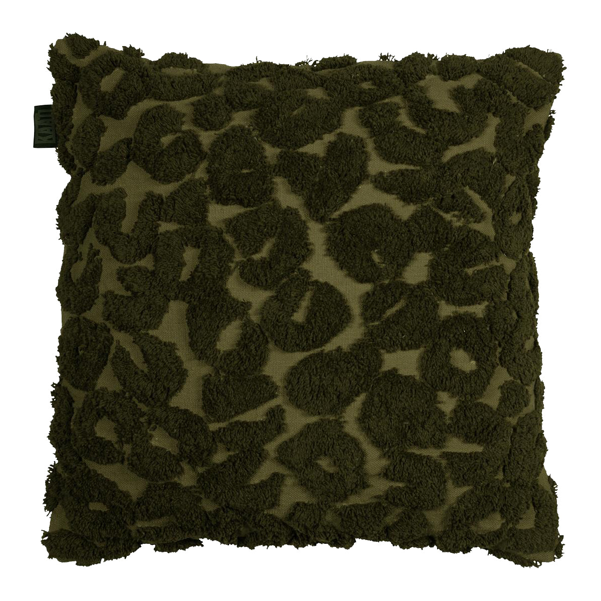 KAAT Amsterdam Leopold Sierkussen 45 x 45 cm - Groen