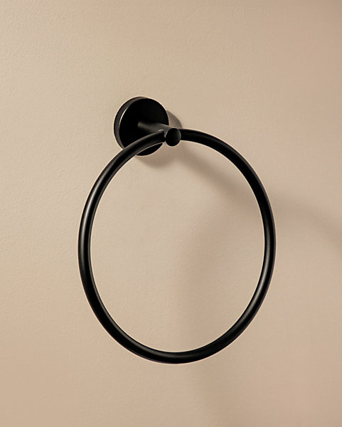 COSMIC Porte-Serviette anneau noir Start