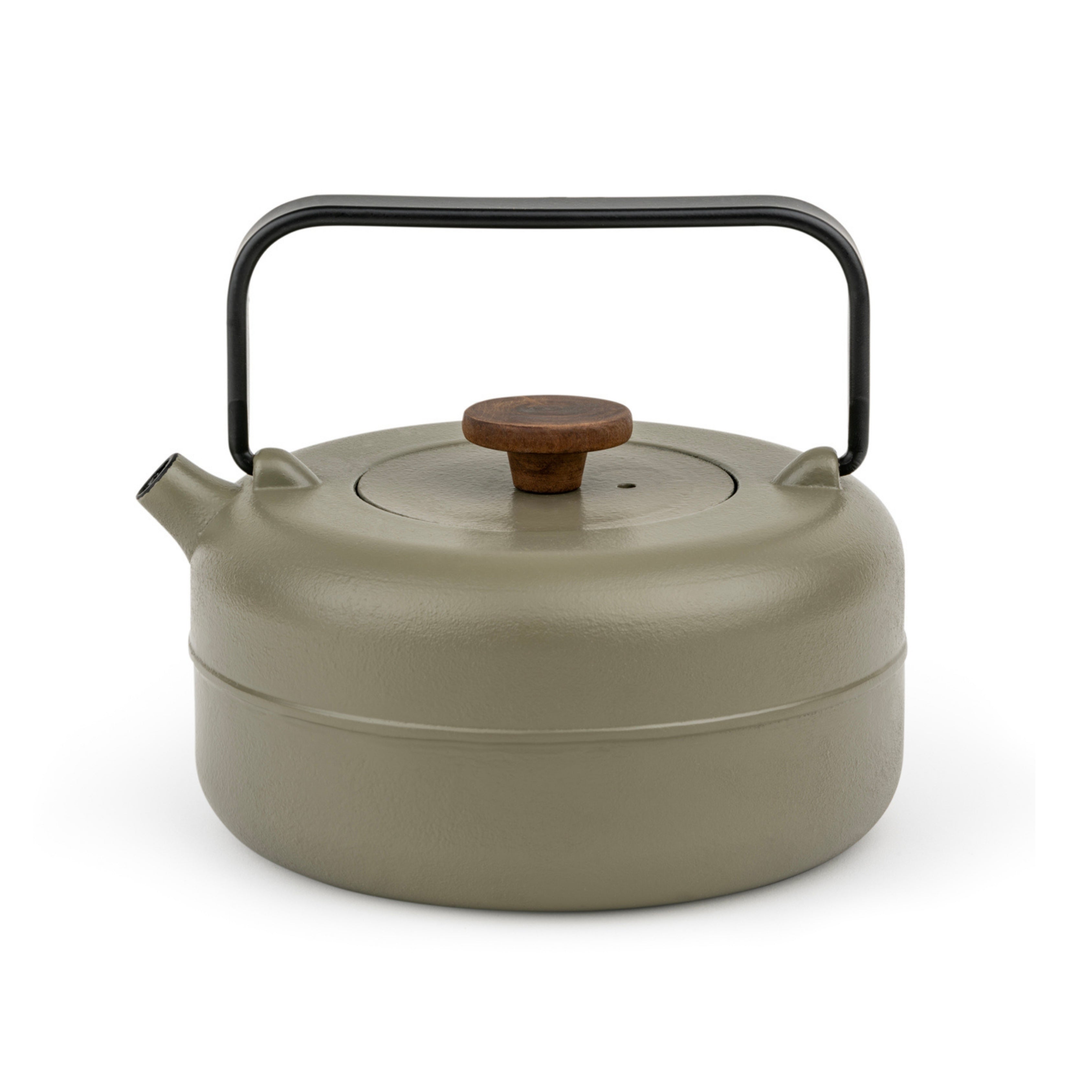 Bredemeijer - Theepot Henan 0,75L gietijzer khaki