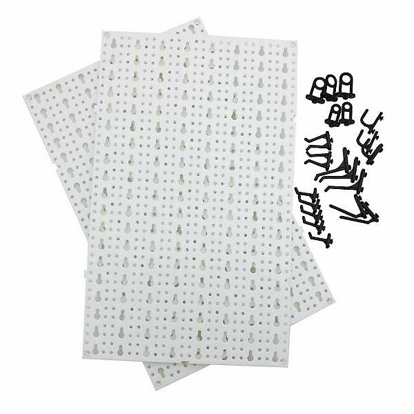 Panneaux muraux de rangement pour outils   crochets