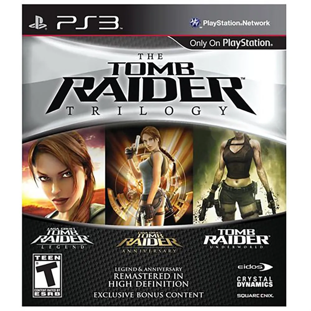 Playstation PS3 Tomb Raider Trilogy HD Import