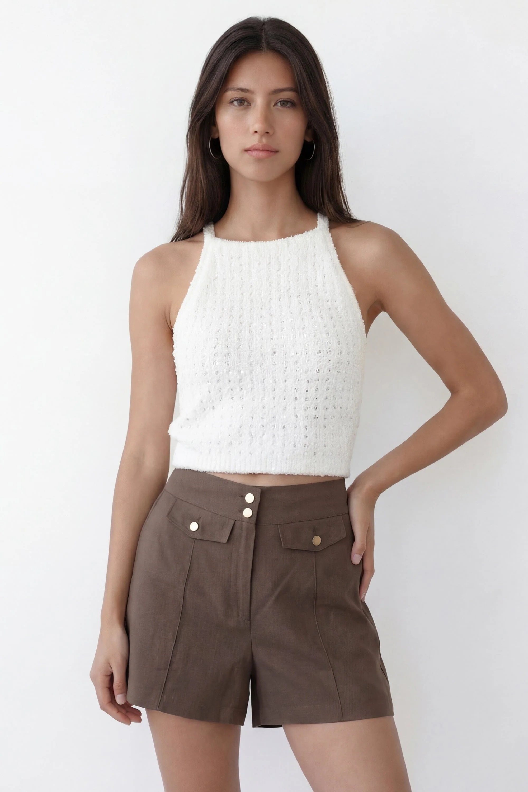 SHORT - CORSICA - KAKI