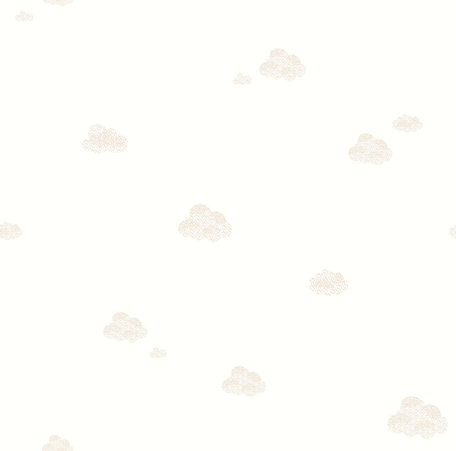 Sanders & Sanders behang wolkjes beige - 53 cm x 10 m - 640302