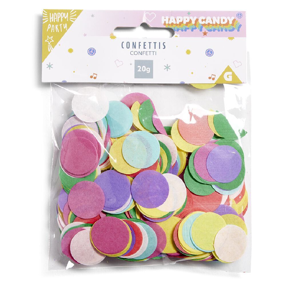 Confetti thème candy papier de soie