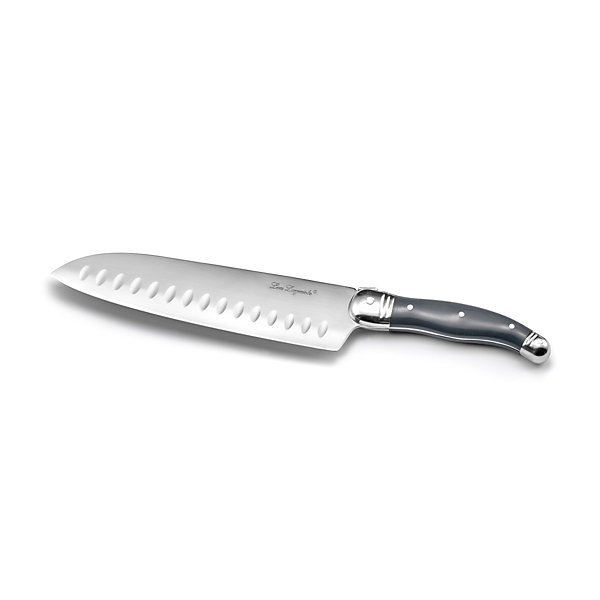 Couteau santoku 17 cm Noir - Tradition XL par Lou Laguiole