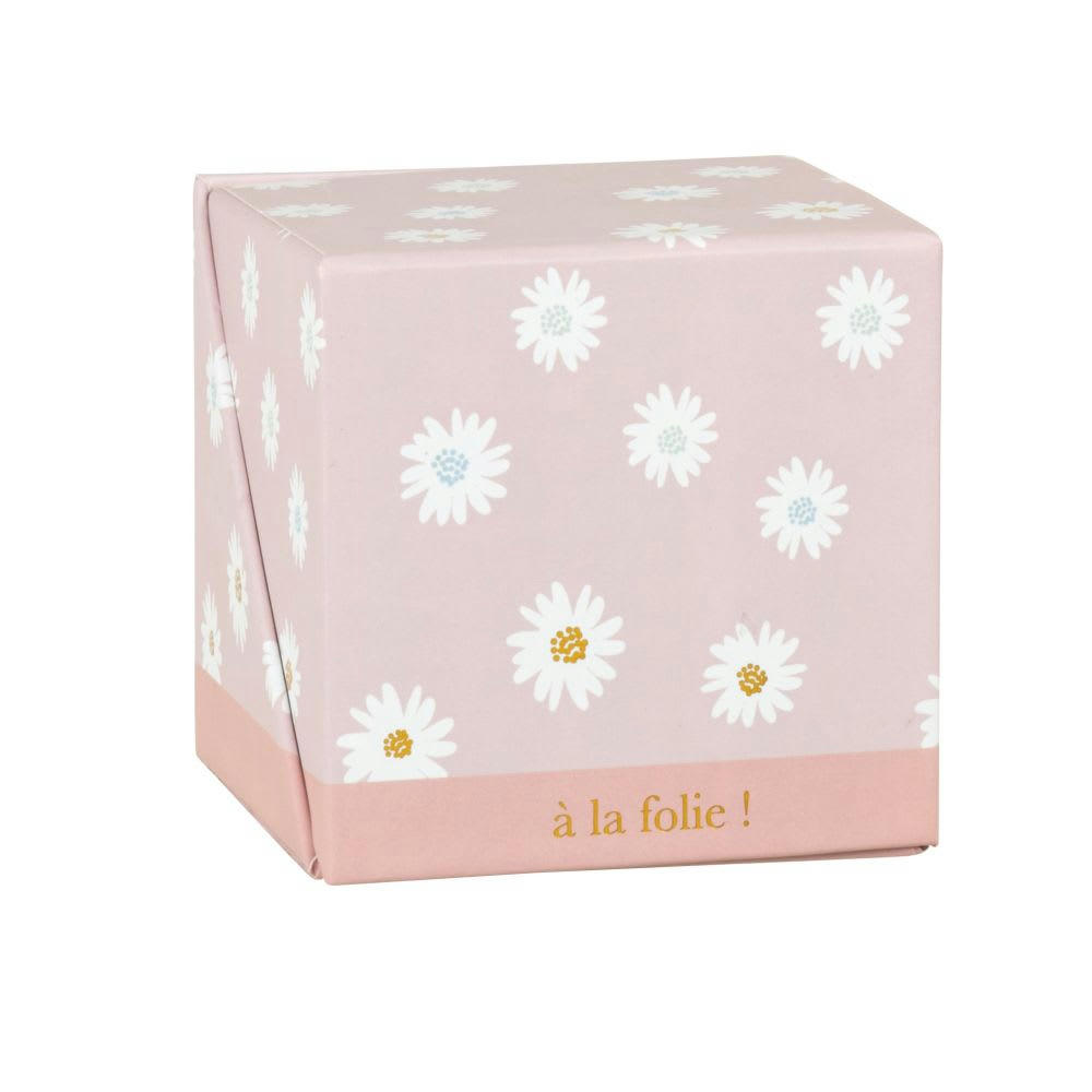 - Bloc-notes motifs pâquerettes rose et blanc