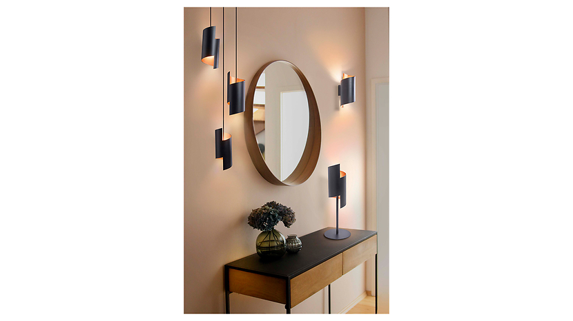 Lampa stołowa Smart Wifi Decor LED stalowa czarna