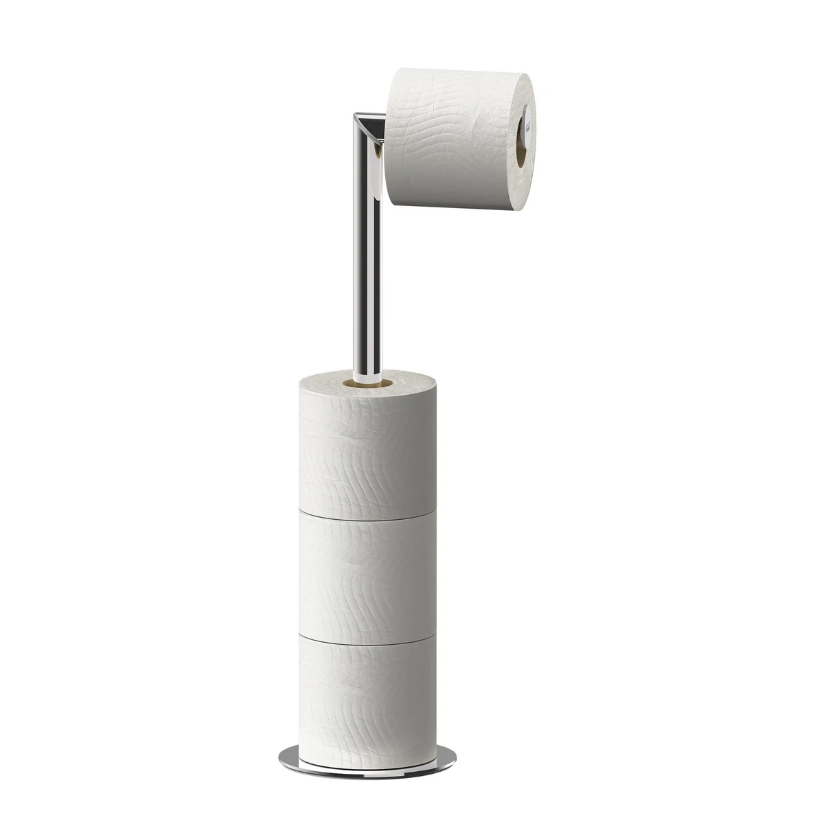 Joseph Joseph - EasyStore Luxe 2-in-1-Toilettenpapierständer, Edelstahl