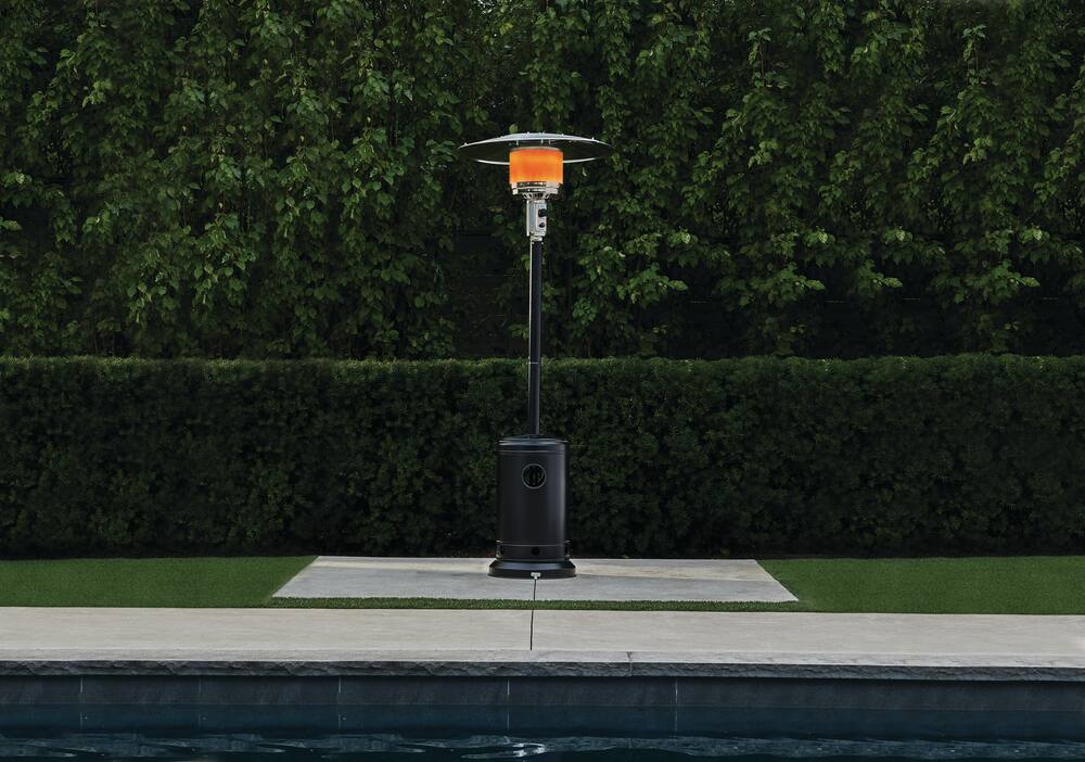 Bond Powder-Coated Steel Propane Gas Outdoor Patio Heater, 46,000 BTU