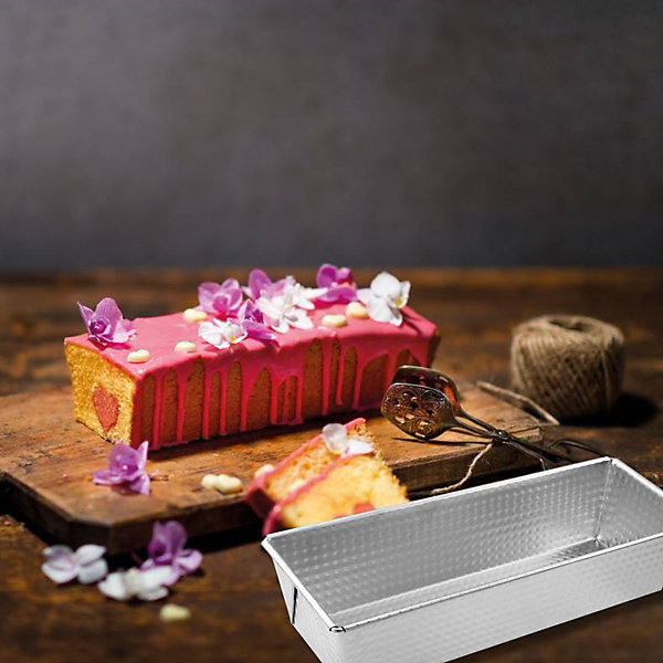Lot de 2 moules à cakes 30 x 11,5 cm Zenker Silver
