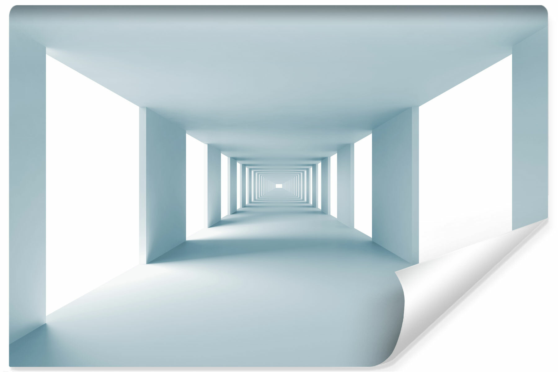 Fototapeta Do Biura Nowoczesny Tunel Efekt 3D 90x60cm
