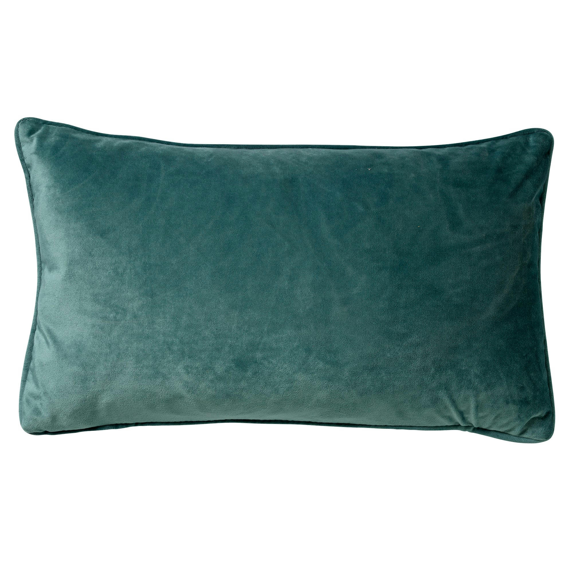 FINN - Coussin - vert en velours 30x50 cm uni