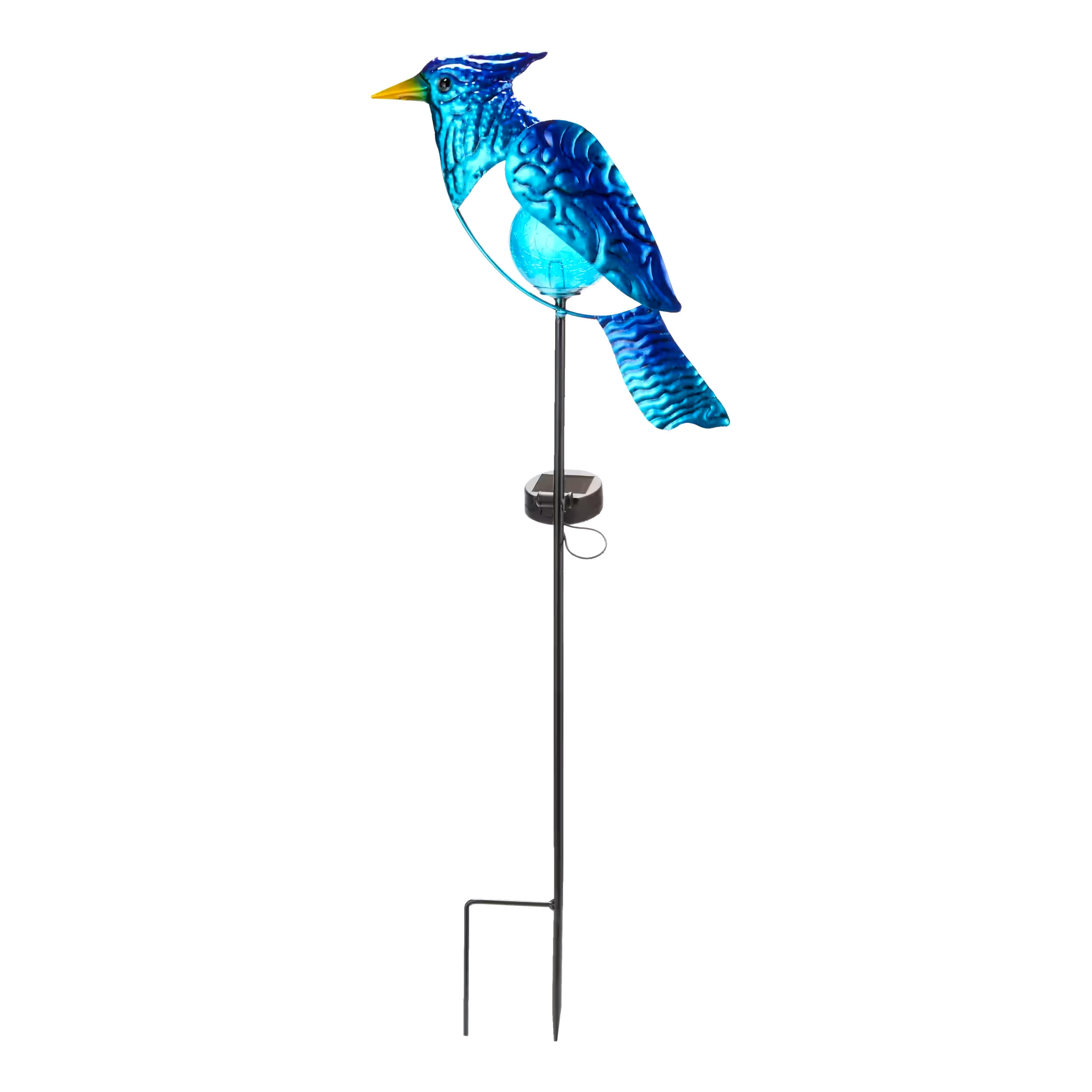 For Living Metal Birds Solar Garden Stake, 41.93-in, Assorted