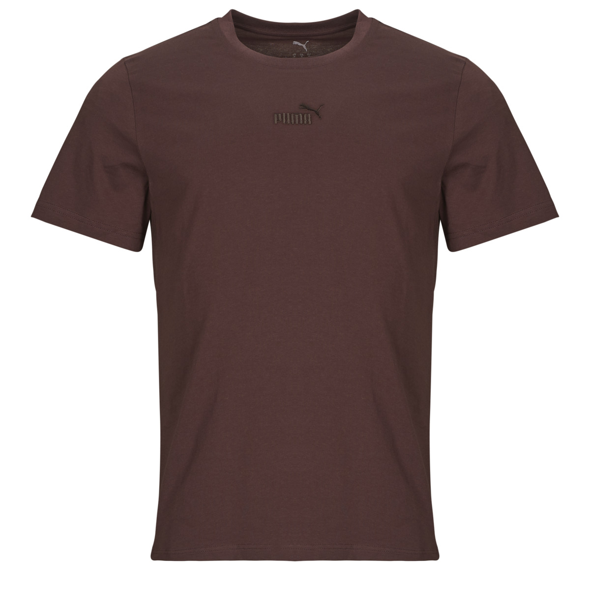 Puma - ESS Small No. 1 Logo centered Tee - Brown