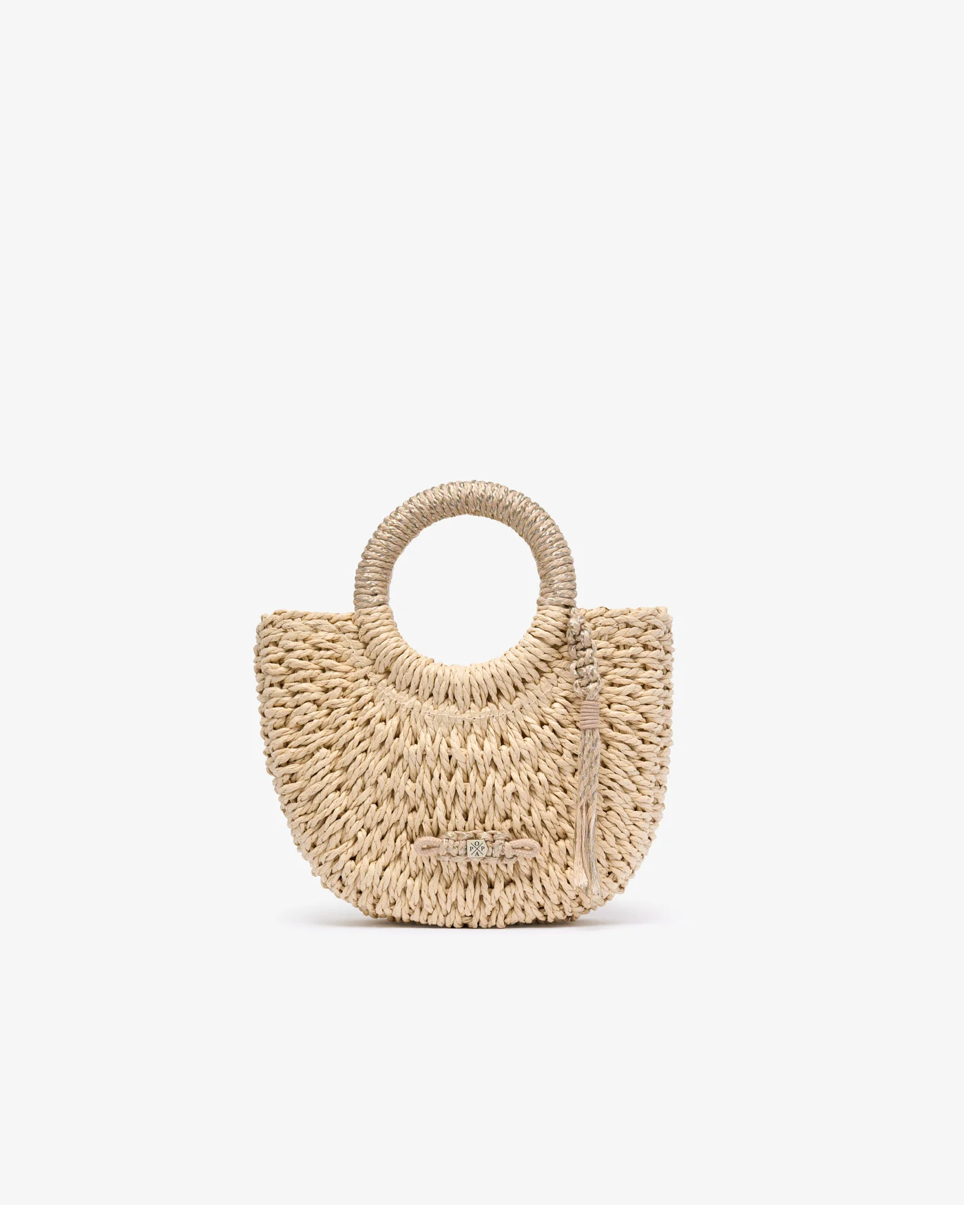 Bolso Cool S Rafia Beige