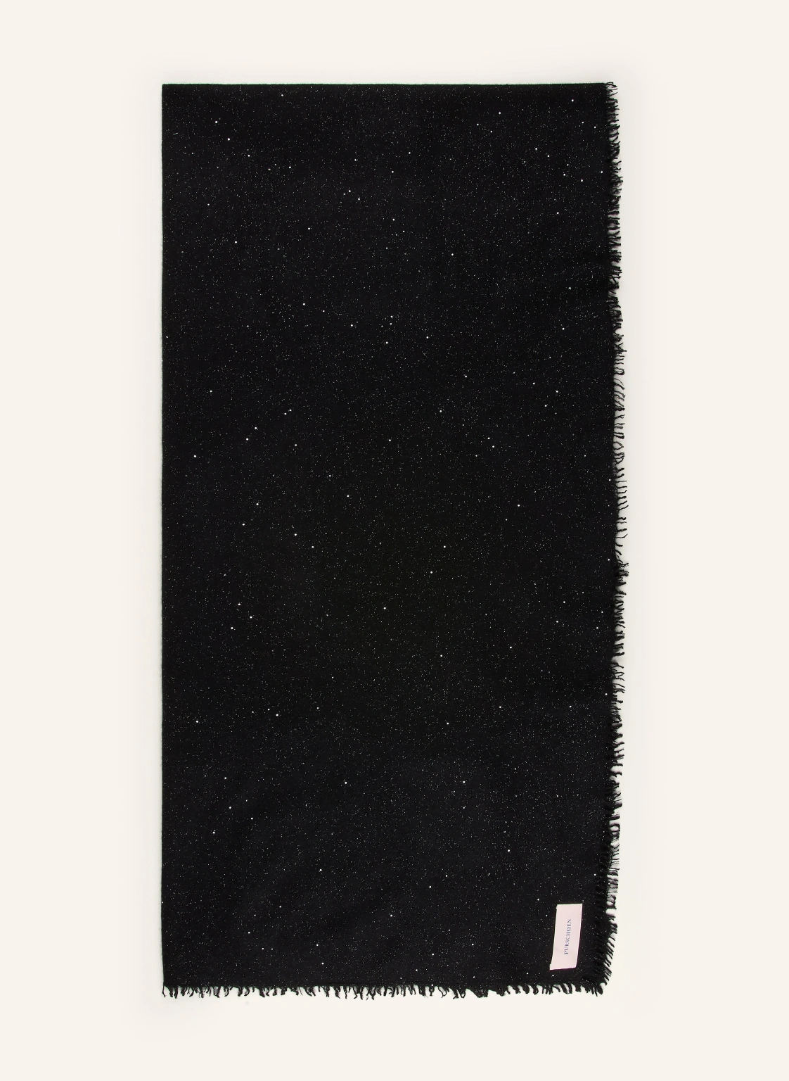 PURSCHOEN Cashmere-Schal mit Pailletten