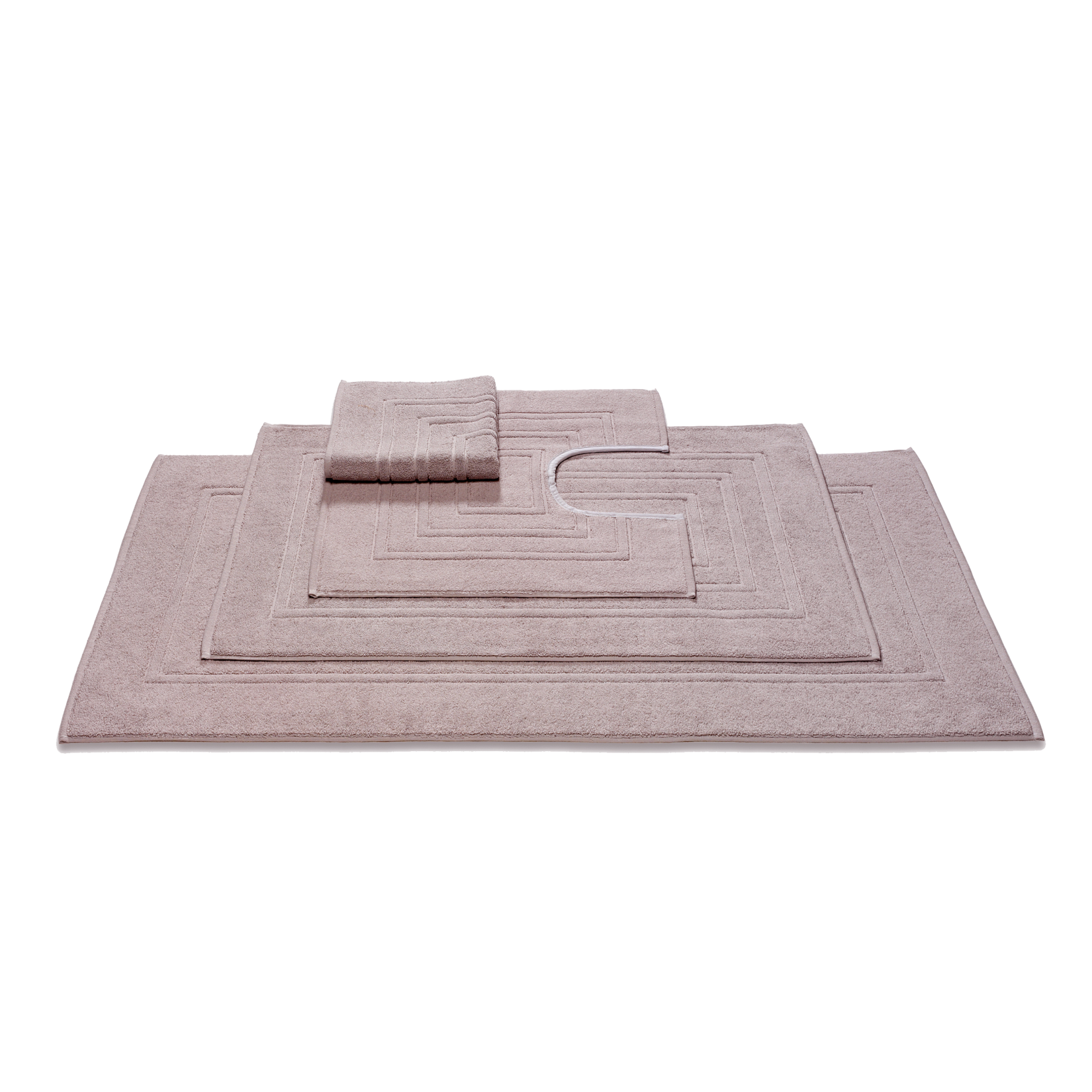Houston Badmat Mauve   60 x 60 cm   Roze   Paars   Katoen