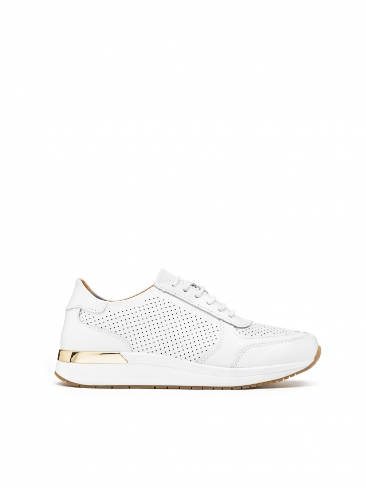Ladies' white sneakers