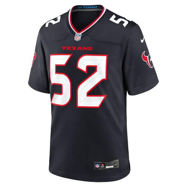 Jerry Hughes Houston Texans Nike Team Game Jersey -  Navy